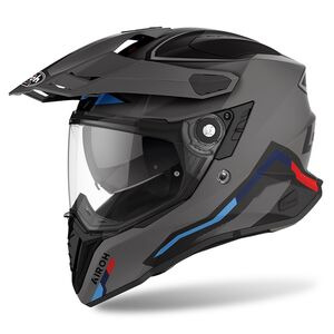 AIROH Commander 'Factor' Adventure Motorcycle Helmet - Anthracite Matt click to zoom image