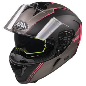 AIROH Spark Flow Black/Pink Matt click to zoom image