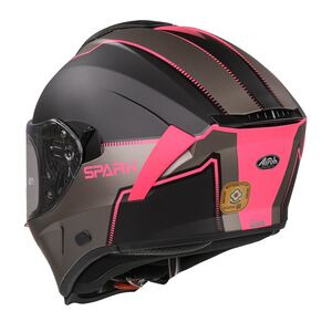 AIROH Spark Flow Black/Pink Matt click to zoom image