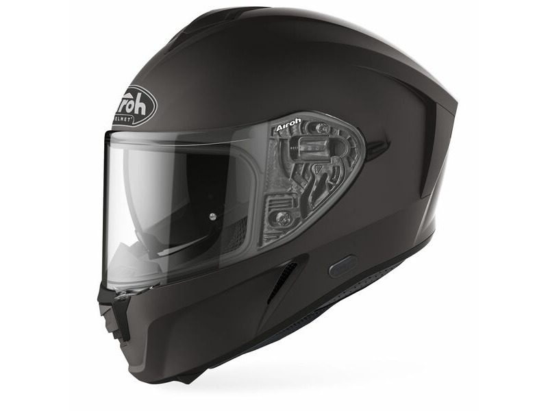 AIROH Spark Flow Helmet - Black (MATT) click to zoom image