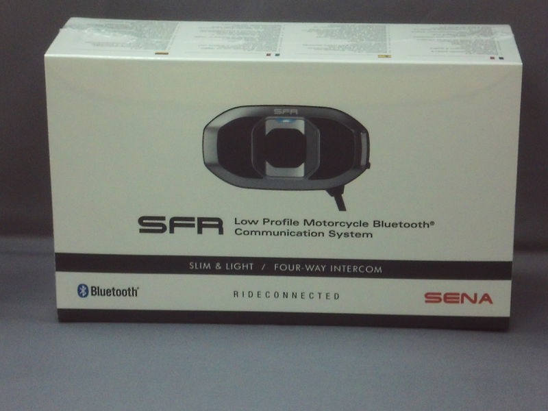 SENA Low Profile Motorcycle Bluetooth Communication System SFR-01 click to zoom image