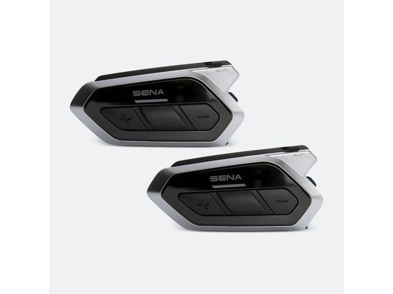 SENA Motorcycle Bluetooth Mesh Communication System 50R-02D Dual Pack click to zoom image