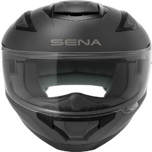 SENA Stryker Full Face Helmet With Mesh Interscom Matt Black click to zoom image