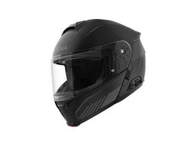 SENA Specter Smart Flip-Up Helmet w Mesh Comms Matt Black