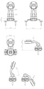 SP CONNECT Connect Brake Mount click to zoom image