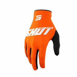 SHOT 2022 Raw Gloves Burst Orange 2022