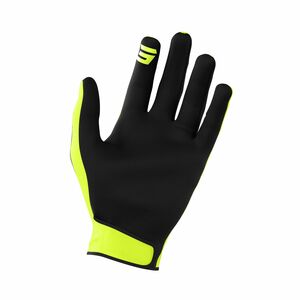 SHOT 2022 Youth Raw Gloves Burst Neon Yellow click to zoom image