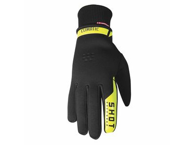 SHOT 2022 Gloves Climatic 2.0 Black Neon Yellow