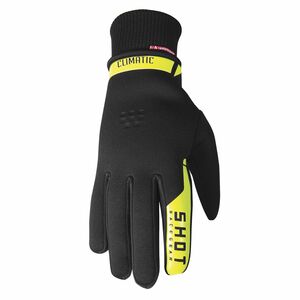 SHOT 2022 Gloves Climatic 2.0 Black Neon Yellow 2022