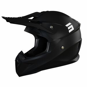 SHOT MX Helmet Pulse Solid Black Glossy 2022