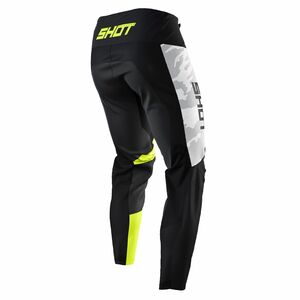 SHOT 2022 Contact Pants Camo Neon Yellow click to zoom image