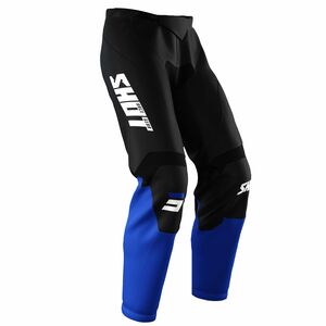 SHOT 2022 Raw Pants - Burst Blue (Youth) click to zoom image