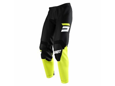 SHOT 2022 Raw Pants - Burst Neon Yellow (Youth)