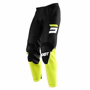 SHOT 2022 Raw Pants - Burst Neon Yellow (Youth) 2022