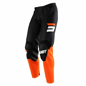 SHOT 2022 Raw MX Pants - Burst Orange (Youth) 2022