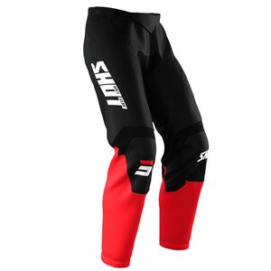 SHOT Raw Pants Burst Red 2022