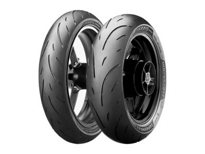 MAXXIS Supermaxx Sport MA-SP DUAL COMPOUND matched tyre pair 110/70-17 and 140/70-17