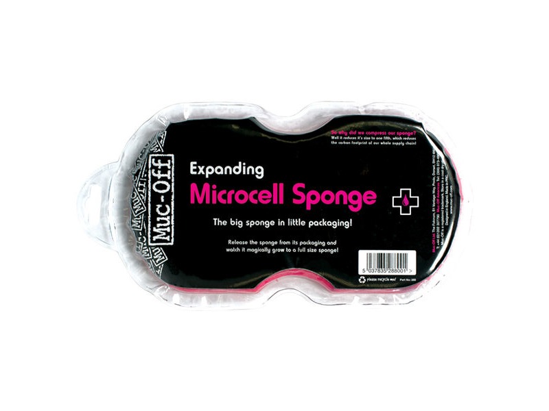 MUC-OFF Expanding Pink Sponge click to zoom image
