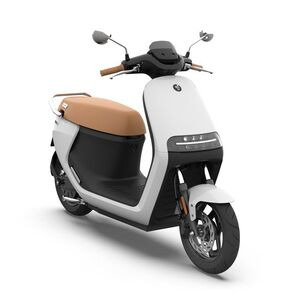 SEGWAY E125S Electric Moped  Arctic White  click to zoom image