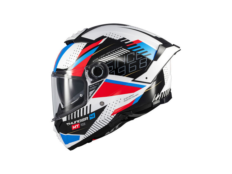 MT Thunder 4 Lumin A7 Gloss White/Blue/Red click to zoom image