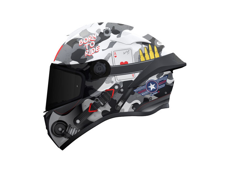 MT Targo S Patton AO Gloss White Camo click to zoom image