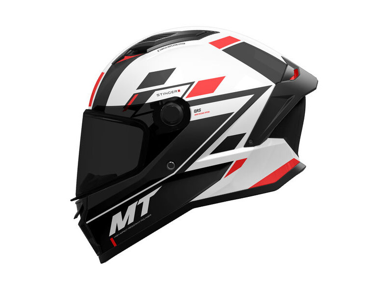 MT Stinger 2 Zivze A5 Gloss Black White Red click to zoom image