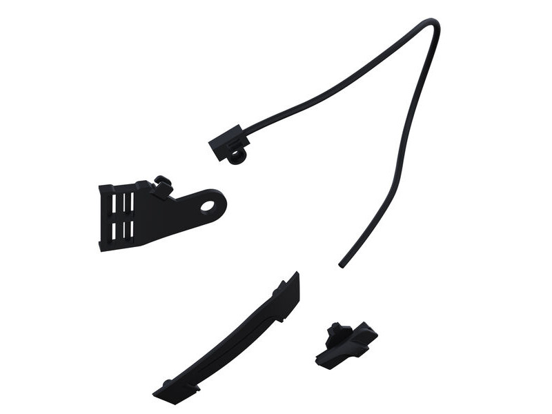 MT Drop Down Sun Visor - Thunder 3 SV Jet (MT-V-19) click to zoom image