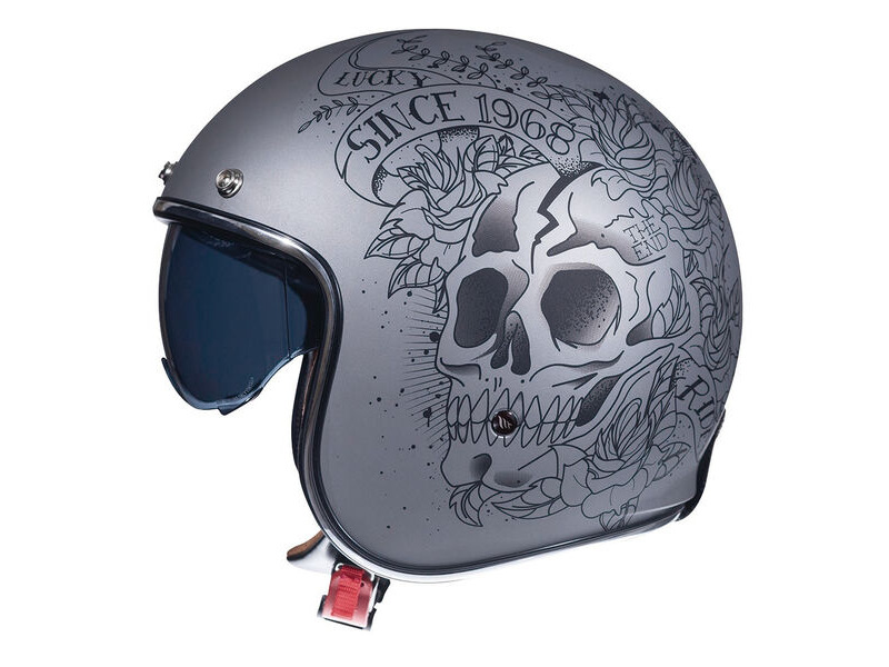 MT Le Mans 2 Skull & Roses M.Gry/Blk click to zoom image