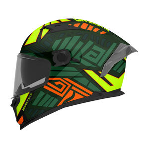 MT Braker SV Zebra C6 Matt Black Green 