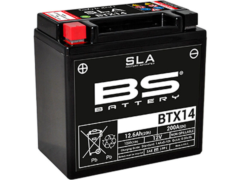 BS BATTERIES BTX14FA click to zoom image