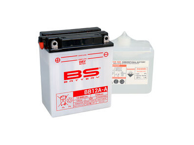 BS BATTERIES BB12A-A (12N12A-4A-1) (DC) Combi-Pack Dry Battery