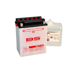 BS BATTERIES BB14-A2 (12N14-4A) (DC) Combi-Pack Dry Battery 