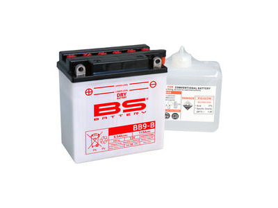 BS BATTERIES BB9-B (12N9-4B-1) (DC) Combi-Pack Dry Battery