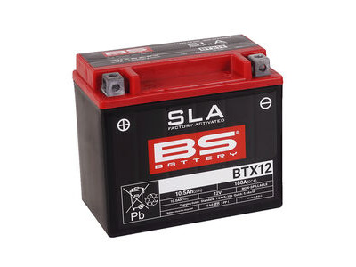 BS BATTERIES BTX12 SLA (WC) Factory Activated Battery