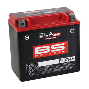 BS BATTERIES BTX14H SLA Max (WC) Factory Activated Battery 