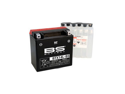 BS BATTERIES BTX14L-(CP) Combi-Pack MF Battery