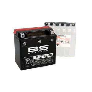 BS BATTERIES BTX14L-(CP) Combi-Pack MF Battery 