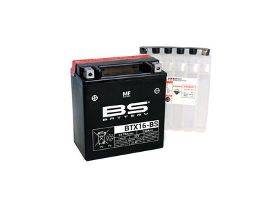 BS BATTERIES BTX16-(CP) Combi-Pack MF Battery