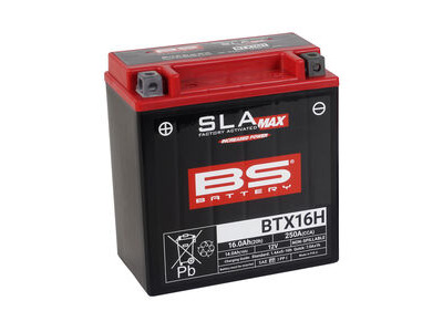 BS BATTERIES BTX16H SLA Max (WC) Factory Activated Battery