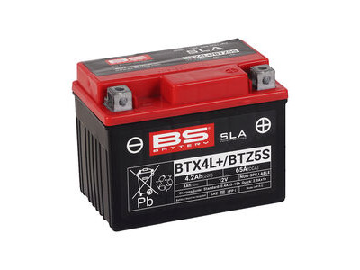 BS BATTERIES BTZ5S/ BTX4L+ SLA (WC) Factory Activated Battery