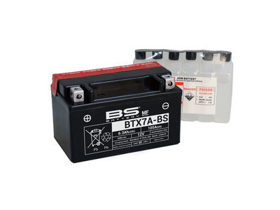 BS BATTERIES BTX7A-(CP) Combi-Pack MF Battery