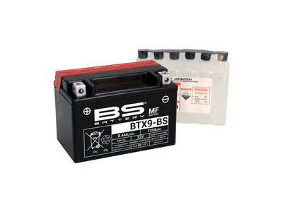 BS BATTERIES BTX9-(CP) Combi-Pack MF Battery