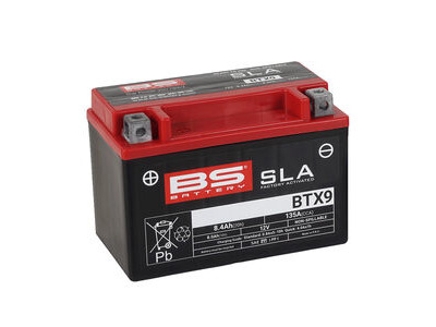 BS BATTERIES BTX9 SLA (WC) Factory Activated Battery