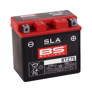 BS BATTERIES BTZ7S SLA (WC) Factory Activated Battery 