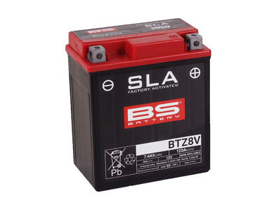 BS BATTERIES BTZ8V SLA (WC) Factory Activated Battery