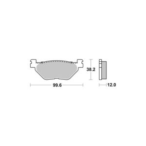 AP RACING Disc Pad Sinter Scooter #368 click to zoom image