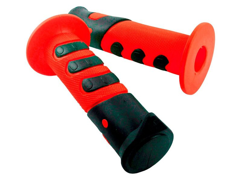 BIKE IT MX Competition Grips Red / Black click to zoom image