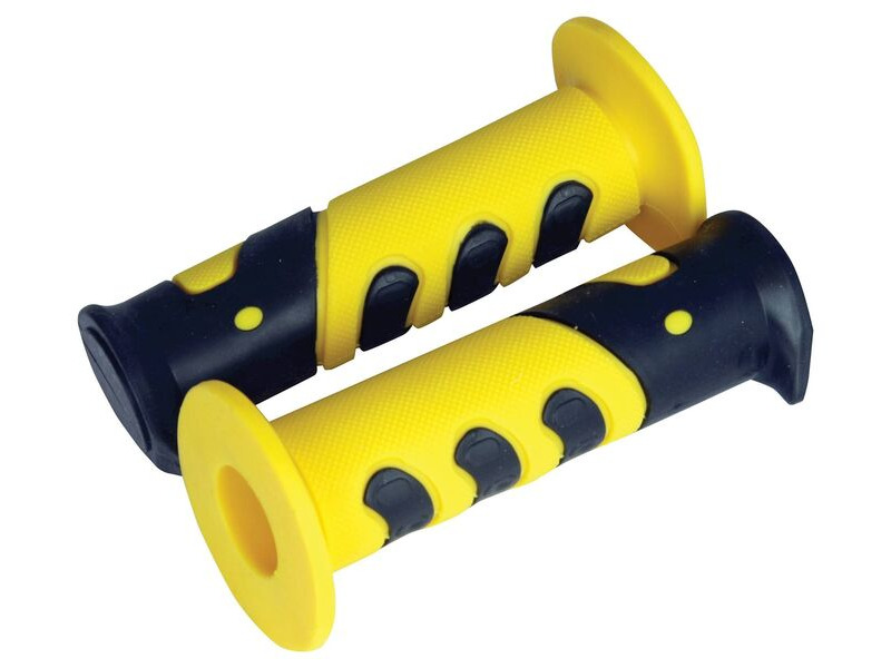 BIKE IT MX Competition Grips Yellow / Black click to zoom image