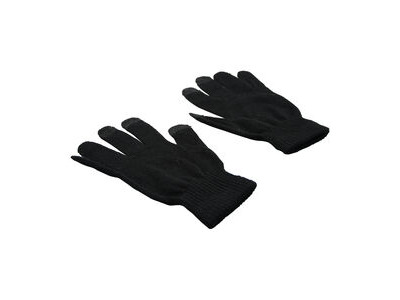 BIKE IT Black Cotton Inner Gloves