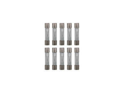 BIKE IT 10amp 30mm Pack Of 10 Glass Fuses